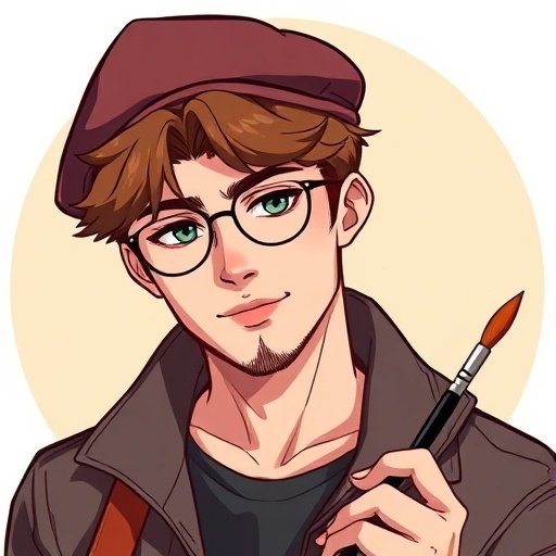 腐宅漫画团队成员 - 顾晨曦 - 美术总监